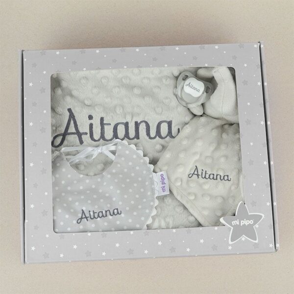 Cajita Premium Gris Personalizada - Imagen 2